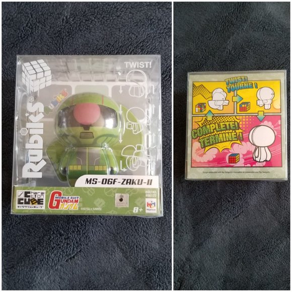 Mobile Suit Gundam Rubik's Charaction Cube MS-06 Zaku II - Picture 3 of 6